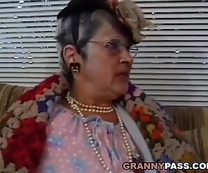 granny bangs young Dick